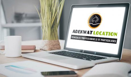 Nouveau support de communication web - La Réunion - ADEKWAT LOCATION